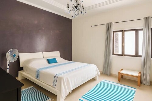 Villa with Panoramic Sea & City Views - Steps from the Beach