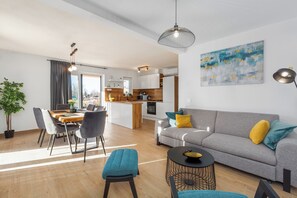 Living area - Villa Lumina Divina-Modern villa with Heated Pool (Prhati)