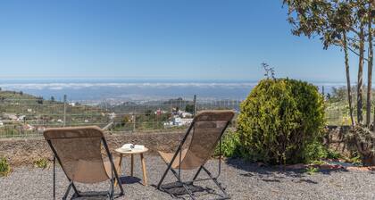 Vacation Home 'Casarural El Camino De Tejeda' with Sea View, Wi-Fi and Air Conditioning