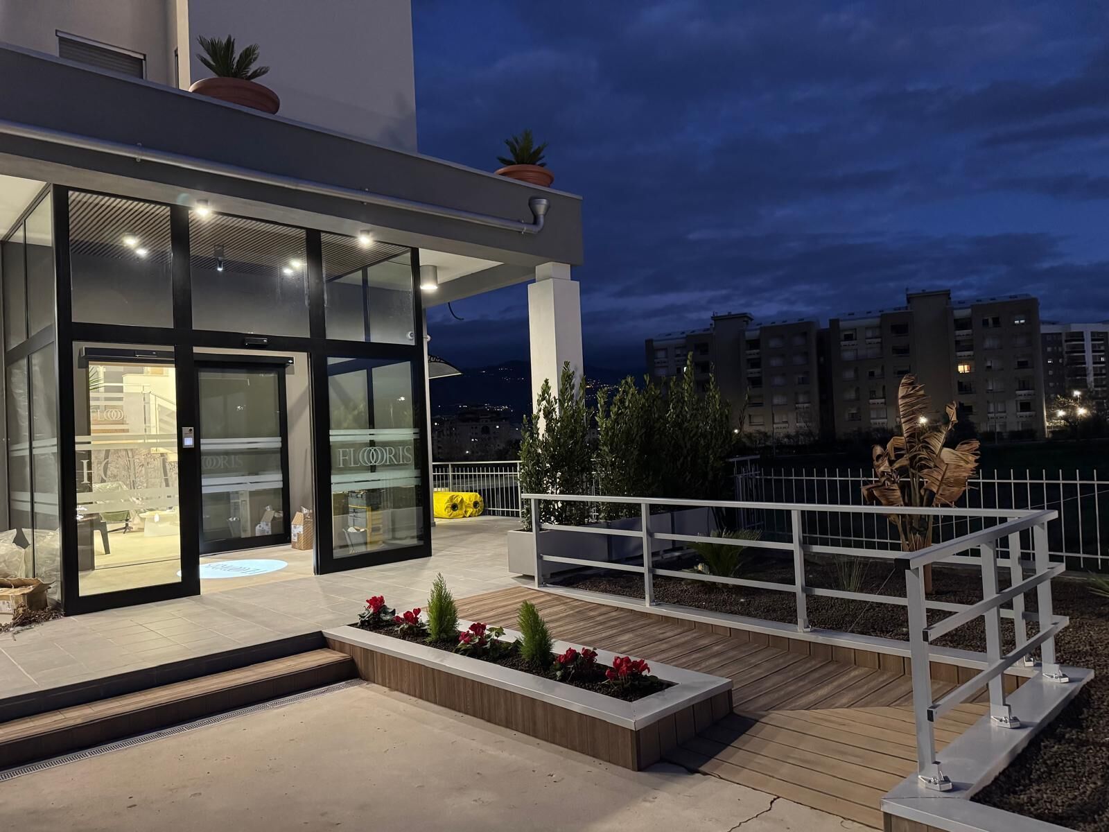 Fachada da propriedade