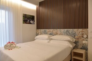 Standard Double or Twin Room, Roll-in Shower, Garden View - Floris Hotel (Rende)