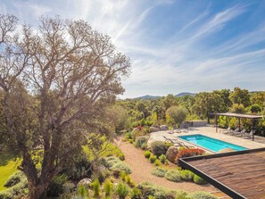 屋外プール、温水プール