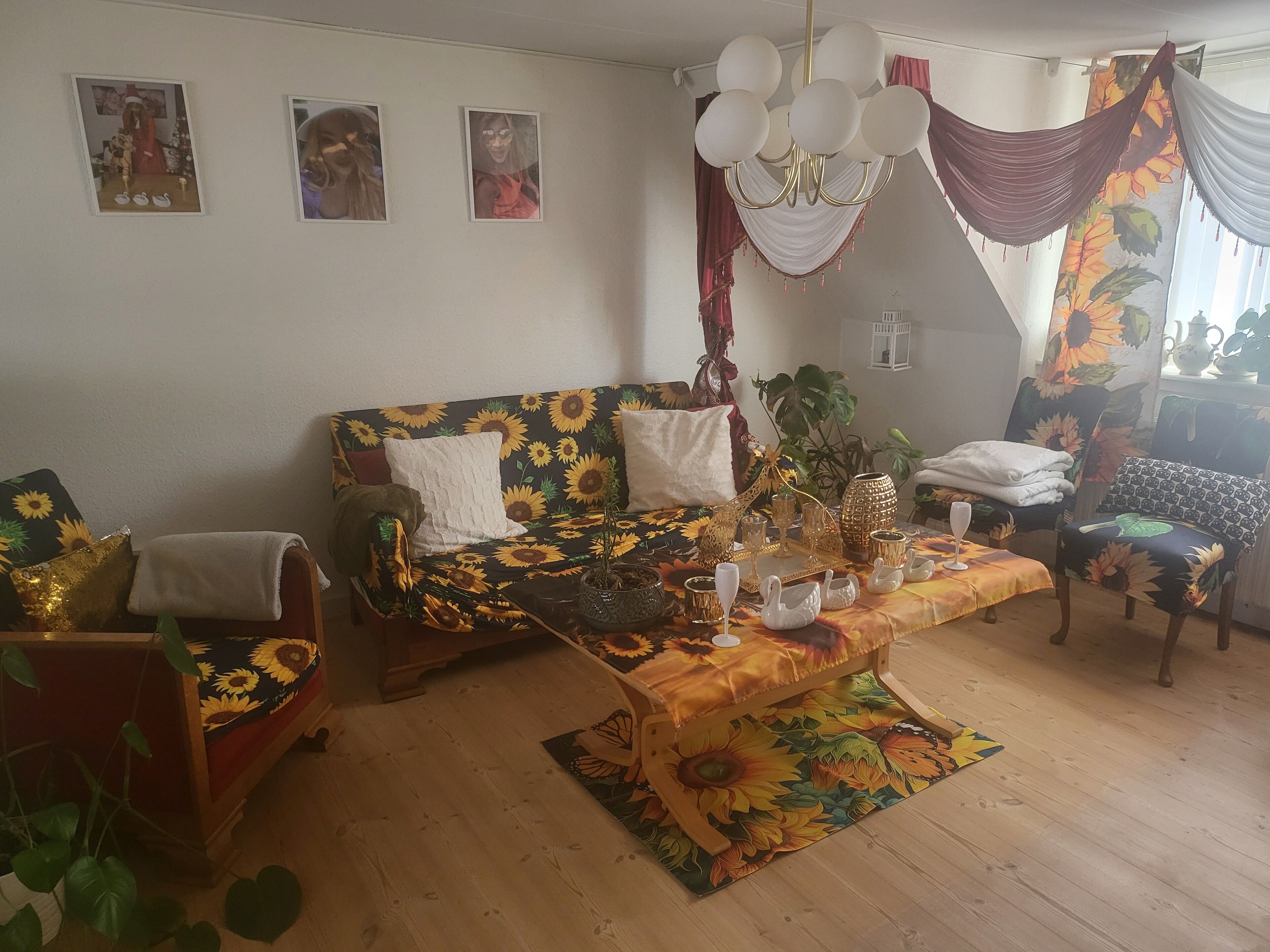 Appartement, 1 chambre, fumeurs, patio | Salle de séjour