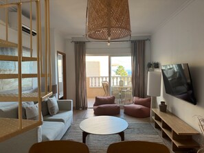 Living area - Duplex 2 bedrooms with terrace close to the beach in Santa Pola (Santa Pola)