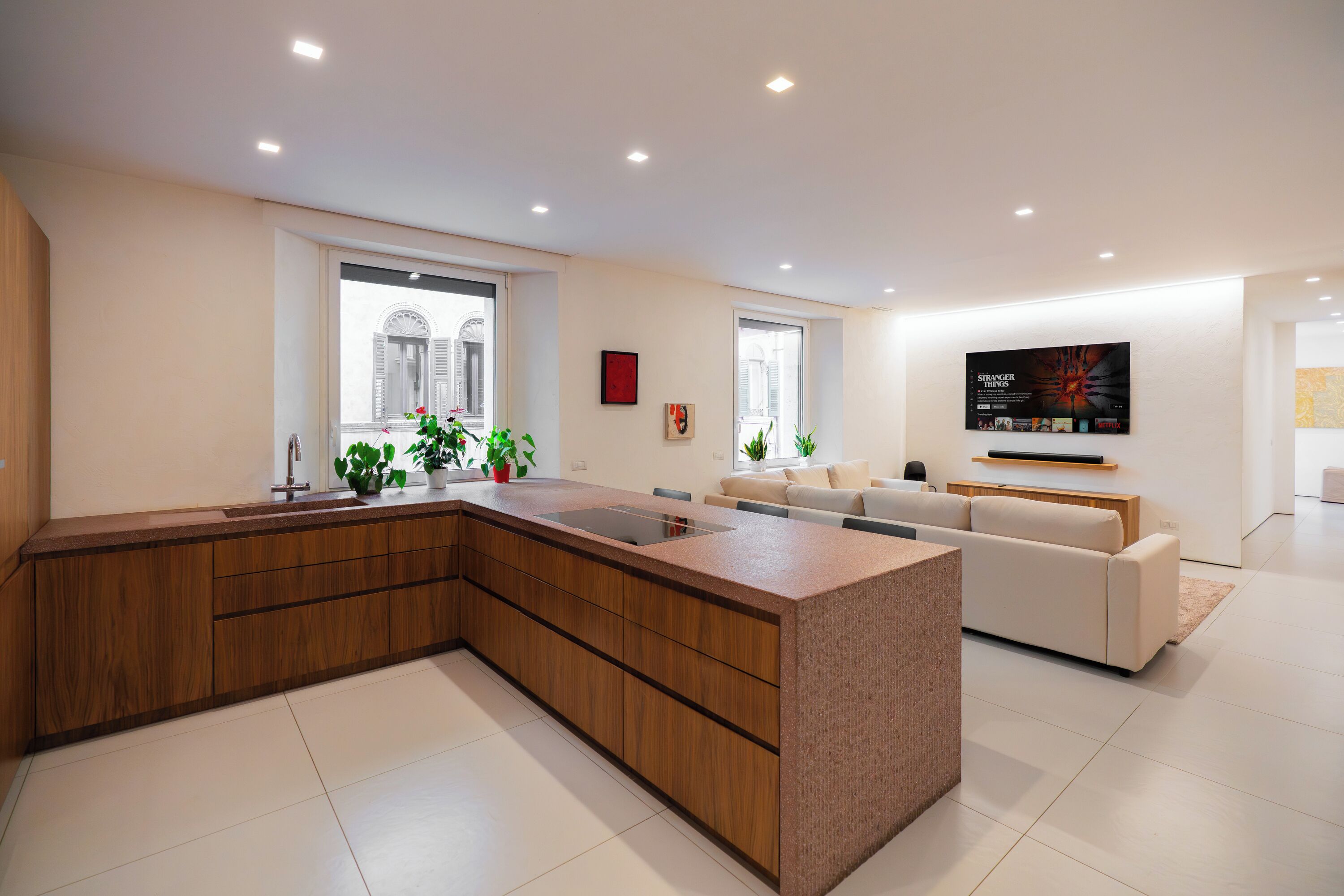 Leilighet, 4 soverom | Oppholdsområde