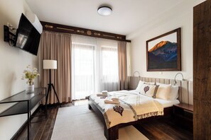 อพาร์ทเมนท์, ระเบียง | โต๊ะทำงาน, พื้นที่ทำงานแบบใช้แล็ปท็อป, Wi-Fi ฟรี