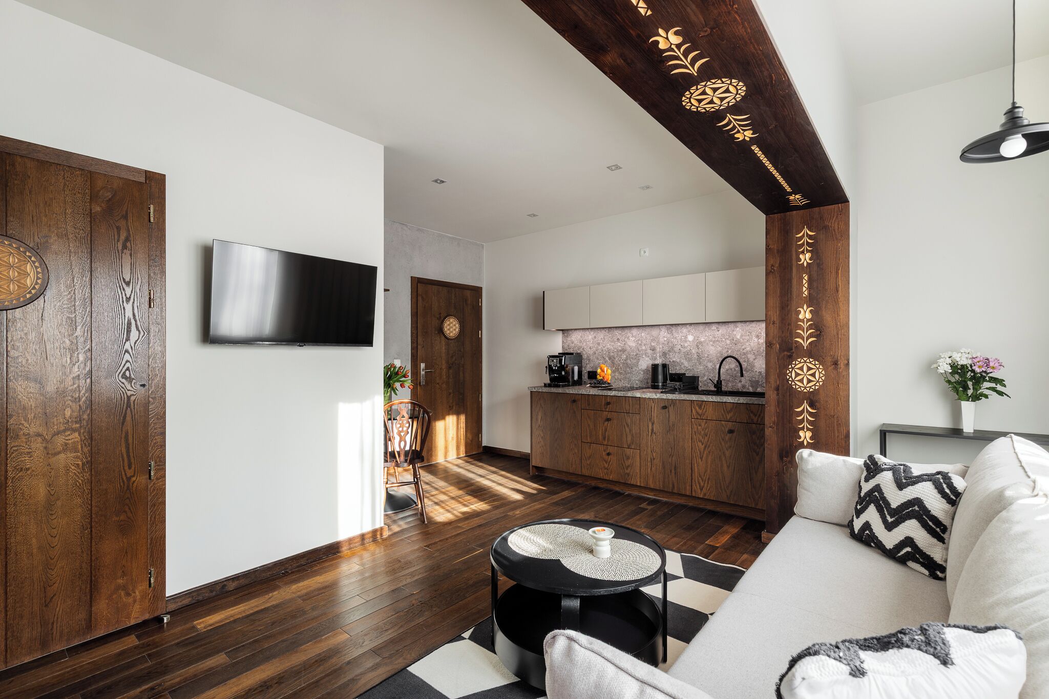 Leilighet, balkong | Skrivebord, skrivebord for bærbar PC og wi-fi (inkludert)