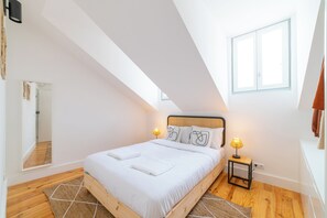디럭스 아파트, 침실 2개 (São Bento Duplex 3) | 다리미/다리미판, 무료 WiFi, 침대 시트