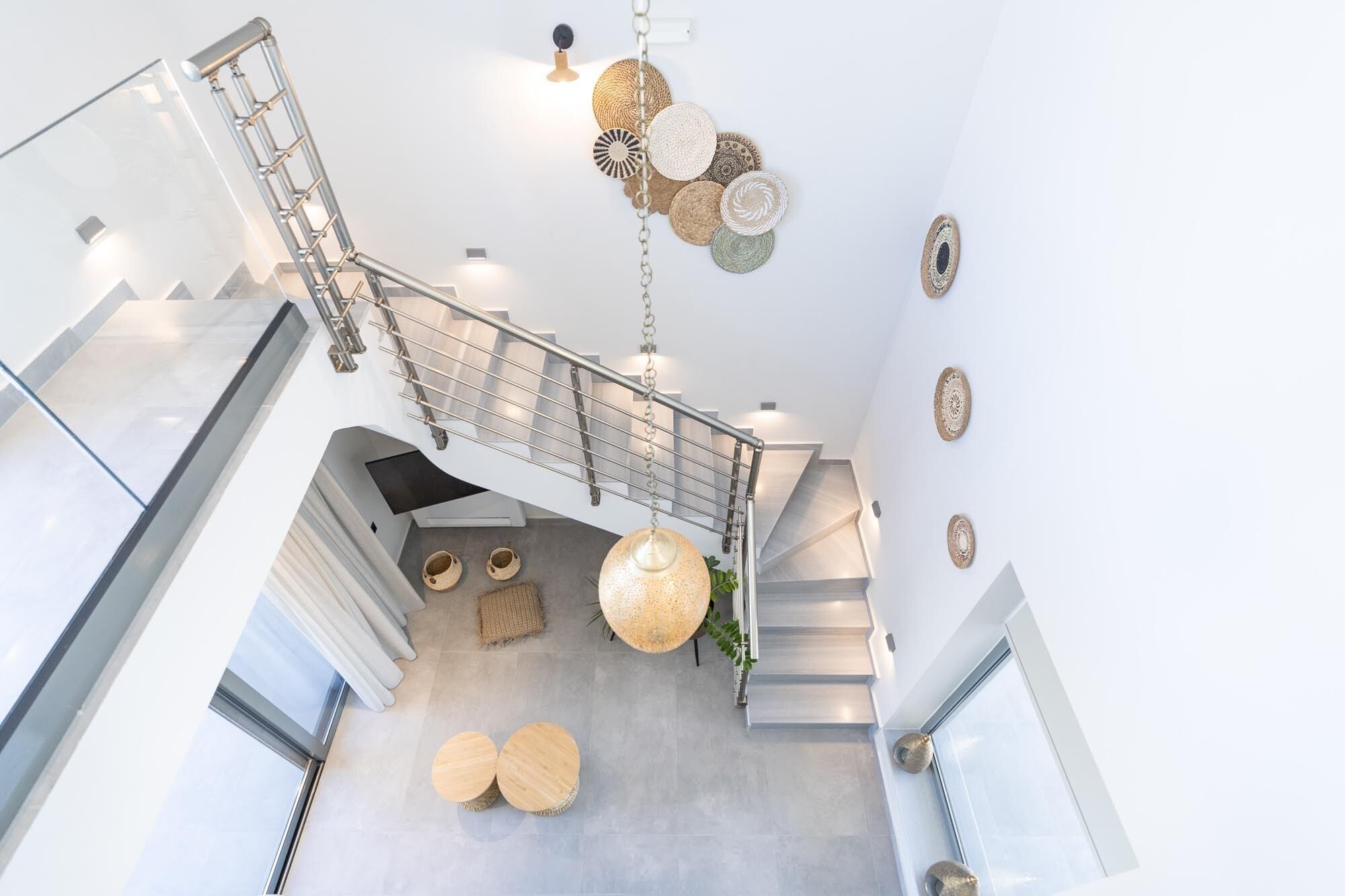 Maisonette with Sea View | Vardagsrum | 43-tums smart-tv med digitalkanaler, Netflix och streamingtjänster