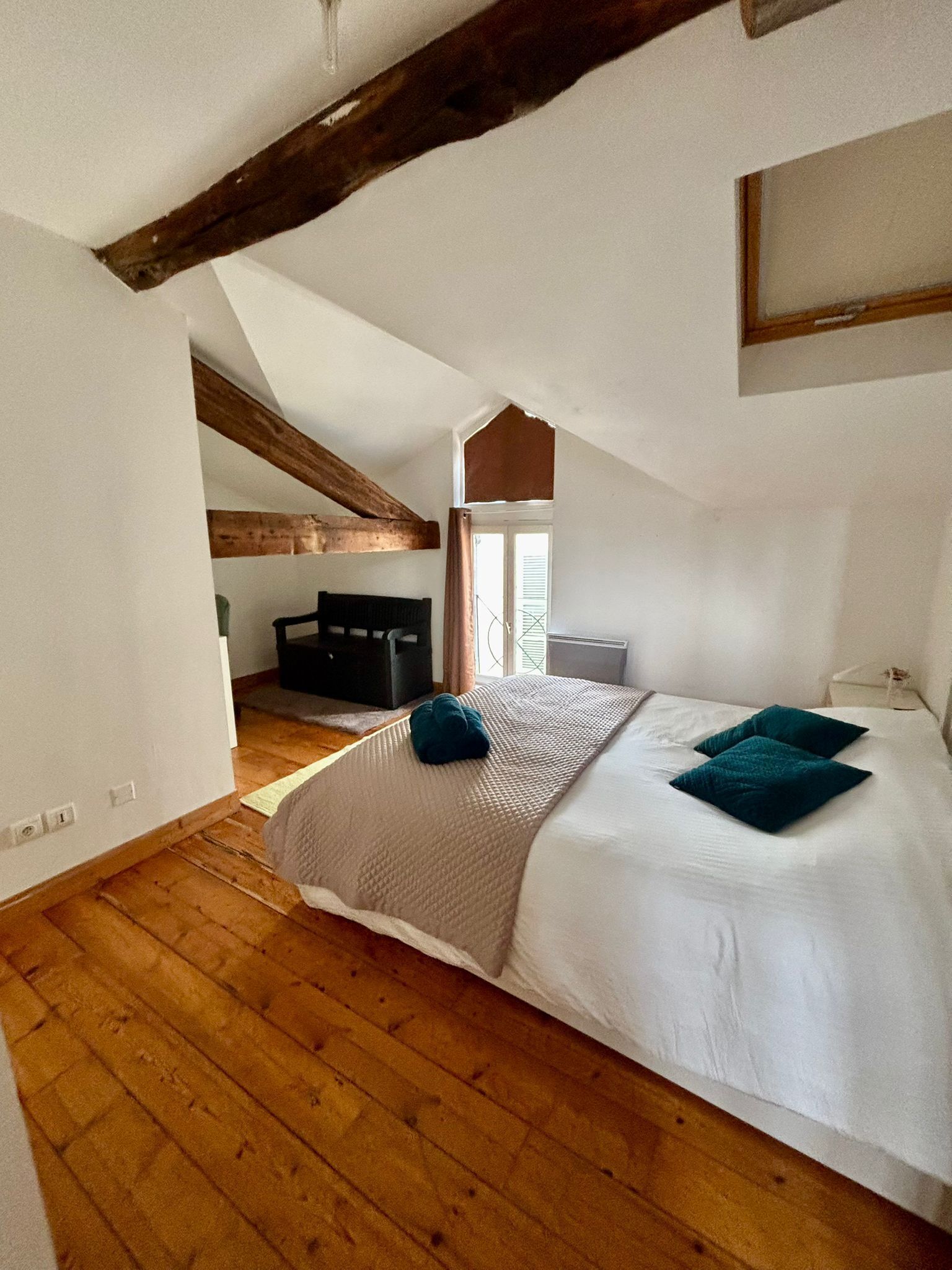 2 chambres, draps fournis