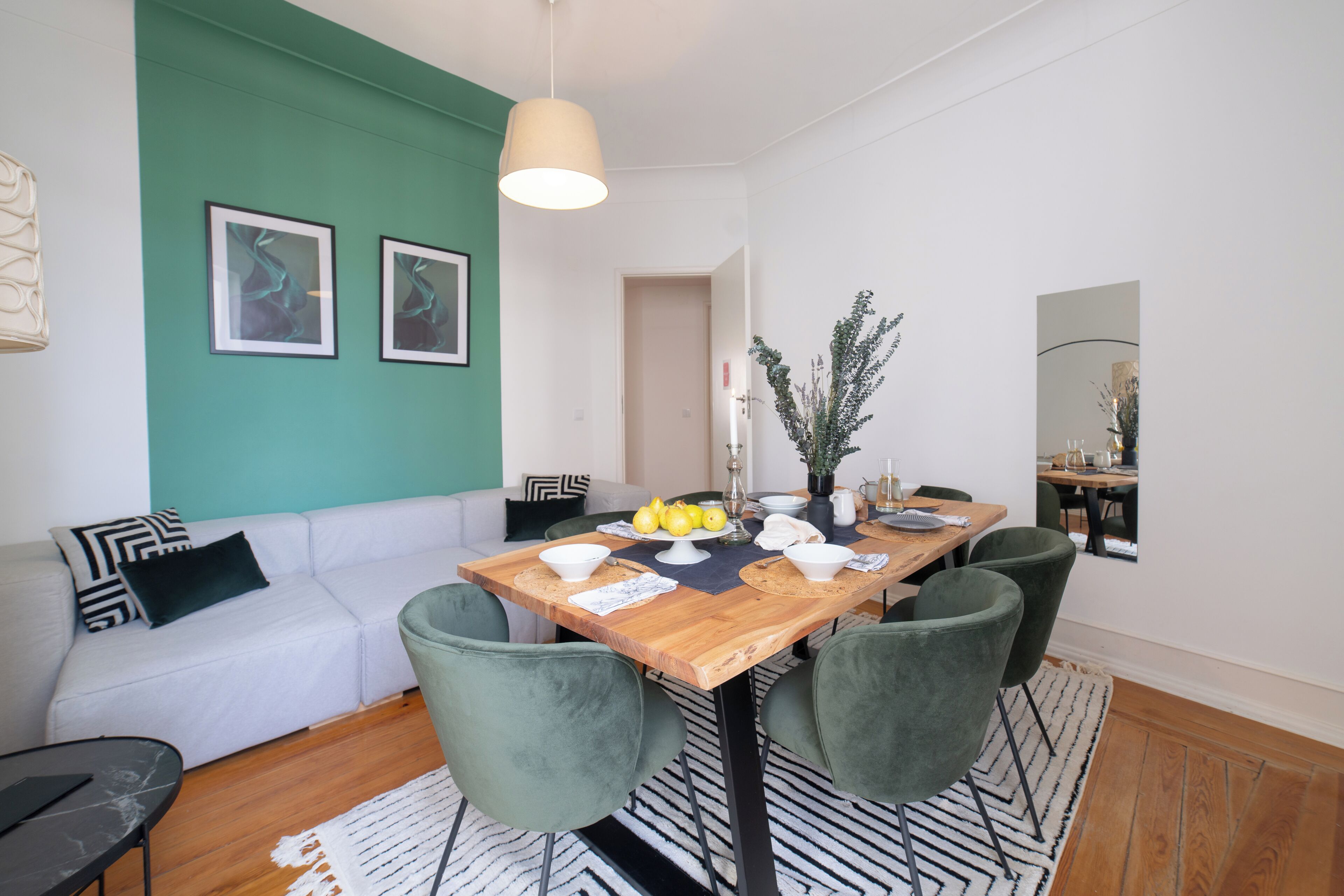 Appartement Confort, 4 chambres (Desterro Historical 4) | Coin séjour