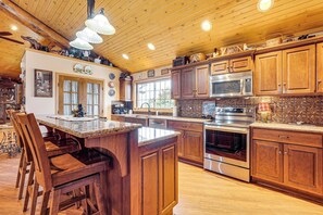 House (3 Bedrooms) | Interior - Secluded, Waterfront Home w/ Patio in Craigville! (Craigville)