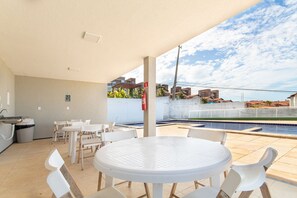 Outdoor dining - Beach Townhouses - Porto das Dunas By Carpediem (Aquiraz)