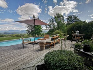 Pool - 8, family or friends, share the Pyrenees (Villeneuve-de-Rivière)