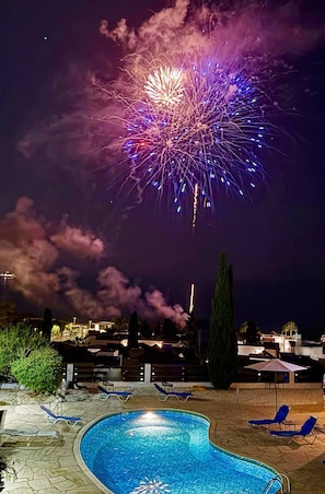 House, 3 Bedrooms | Pool | Outdoor pool - Amáni Seaview 3 Bedrooms Luxury Villa (Pegeia)