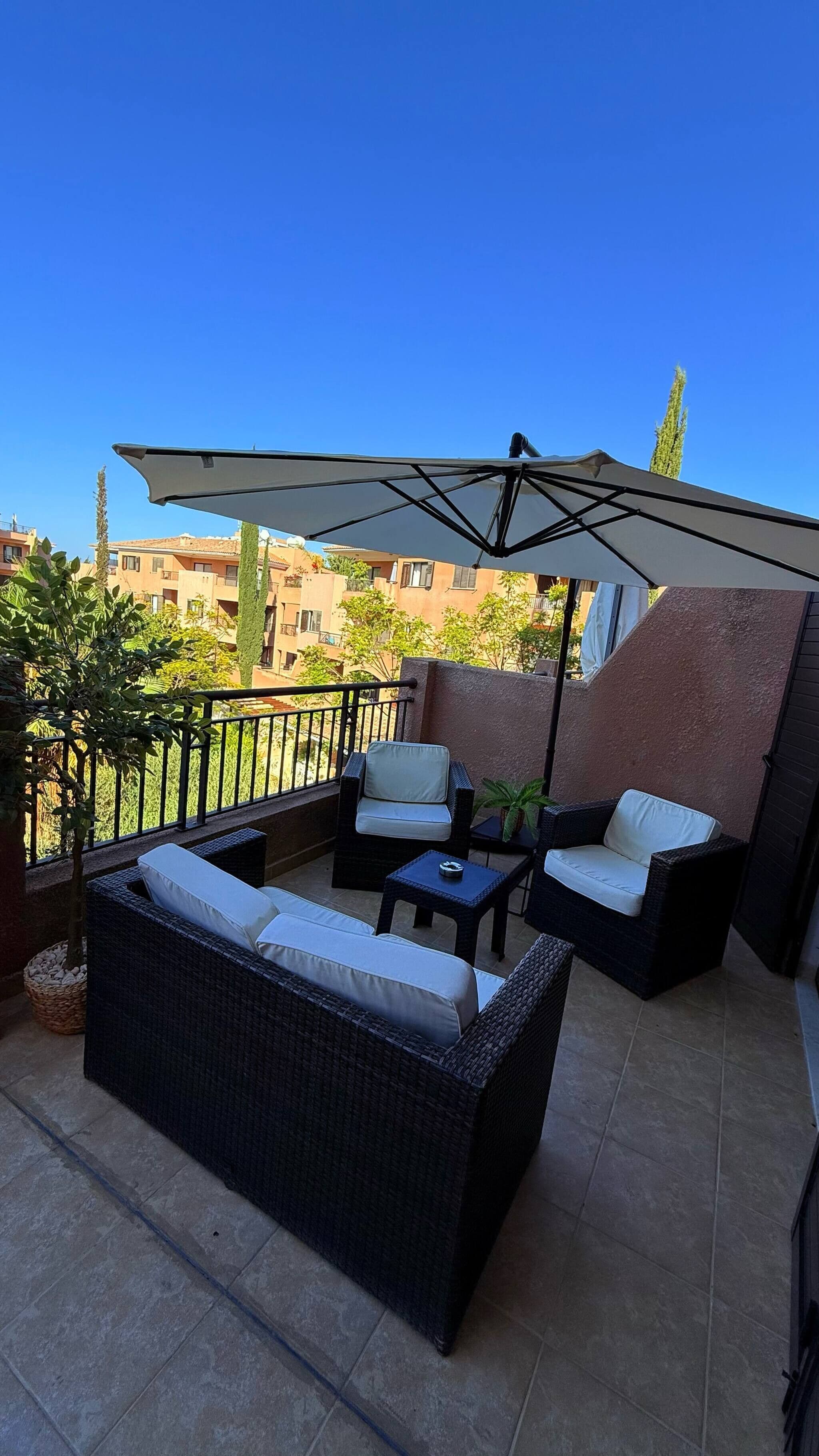 Apartment, 2 Bedrooms, Accessible, Smoking | Balcony