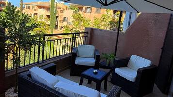 Apartment, 2 Bedrooms, Accessible, Smoking | Balcony