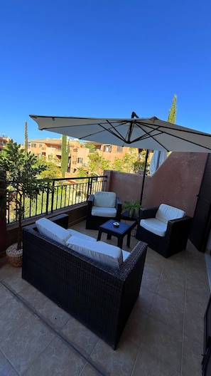 Apartment, 2 Bedrooms, Accessible, Smoking | Balcony - Aphrodite Gardens Modern Apartment (Paphos)