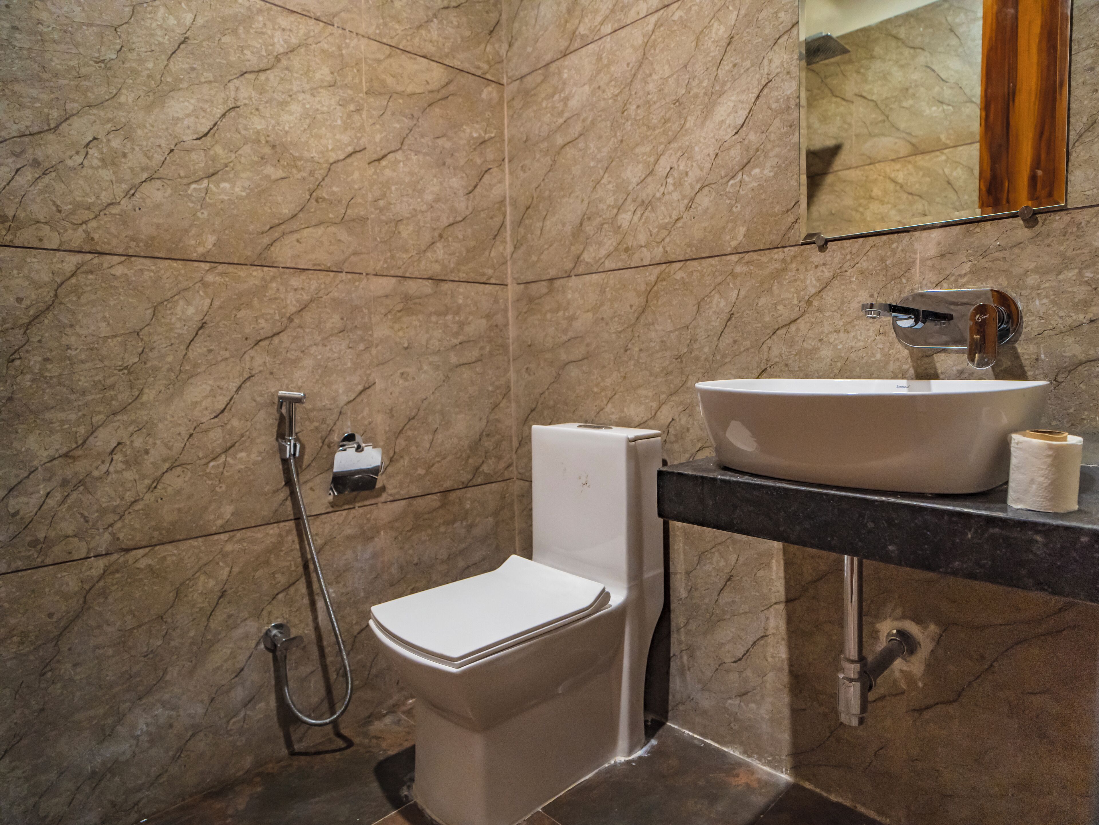 Camera Basic, vista montagna