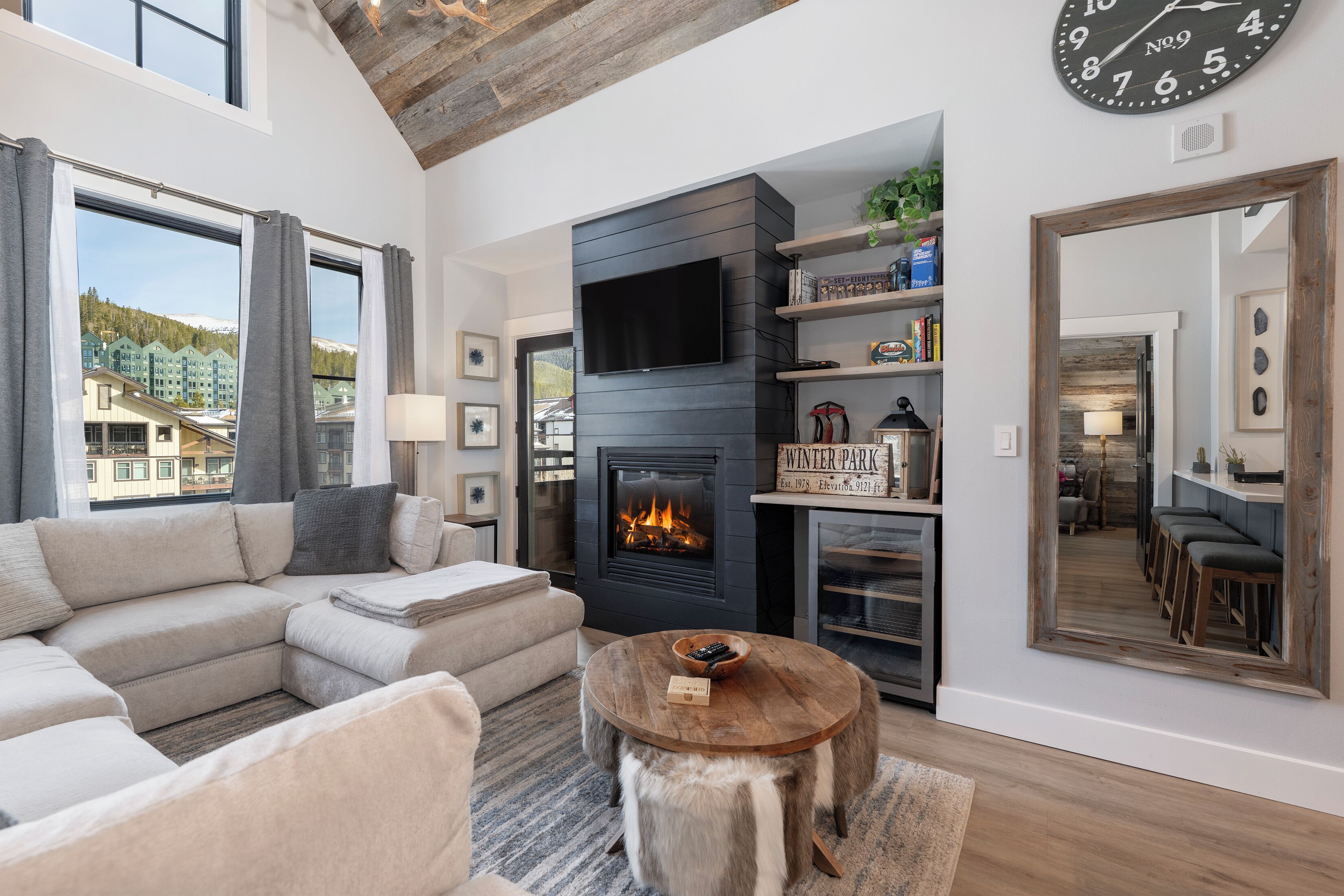 公寓客房, 2 間臥室 | 起居區