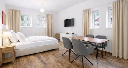 55 m² Apartment mit 2 Schlafzimmern für bis zu 6 Personen