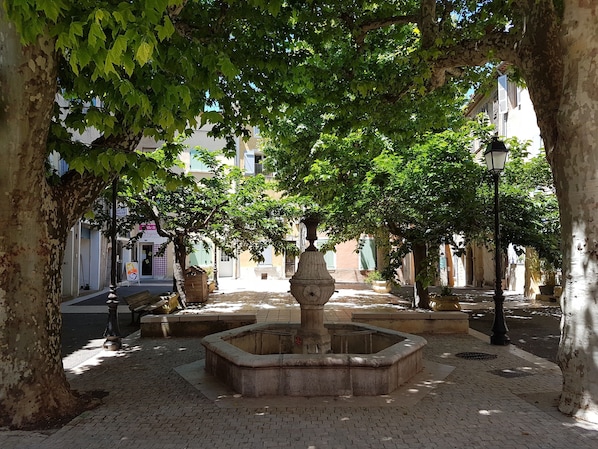 Enceinte de l’hébergement