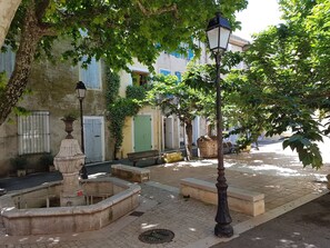 Enceinte de l’hébergement