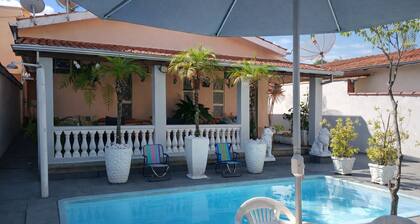 House in Rifaina, with swimming pool, close to the beach.