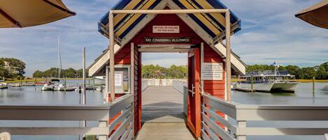 Enceinte de l’hébergement