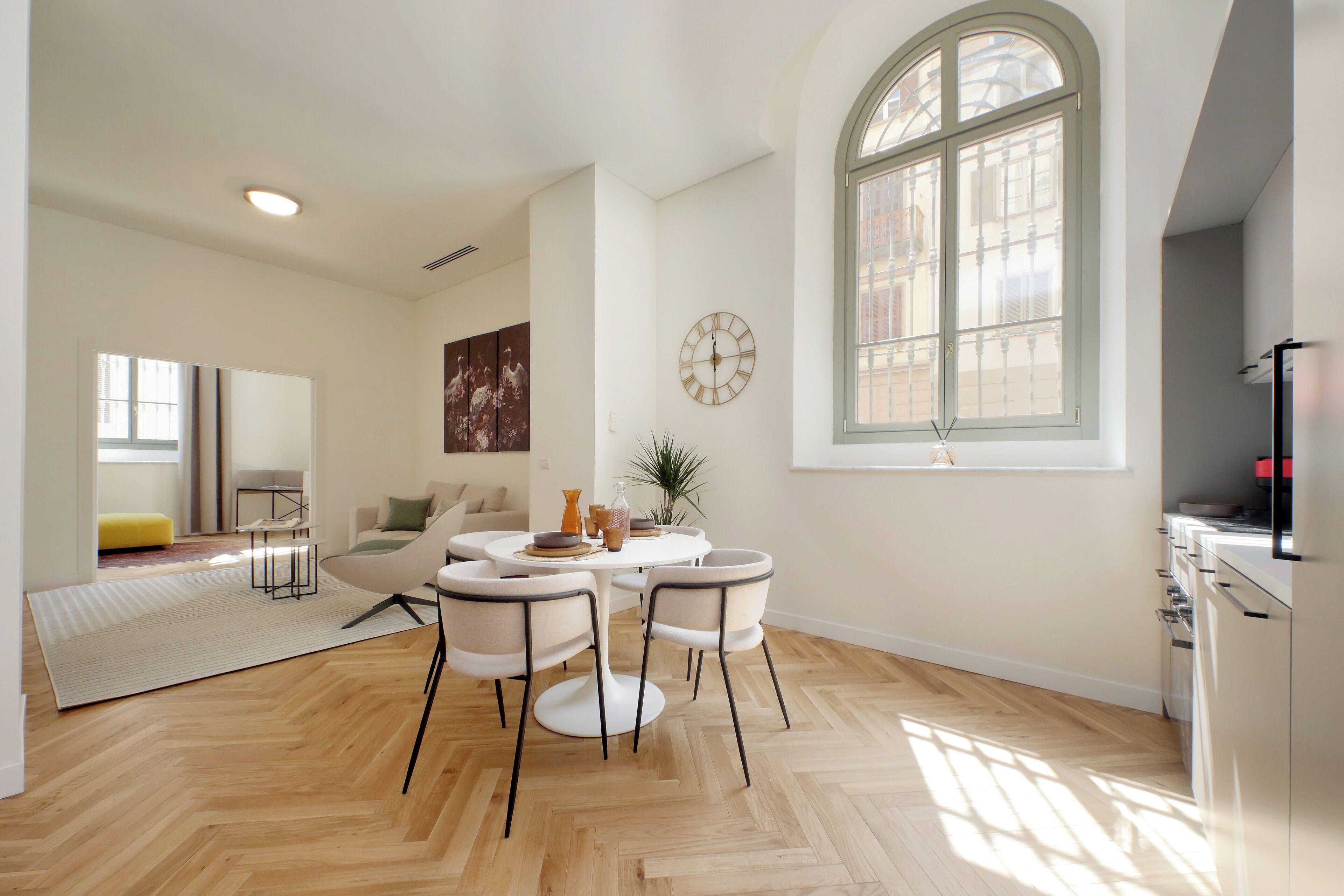 Appartement, 2 chambres, non-fumeur, cuisine | Coin séjour