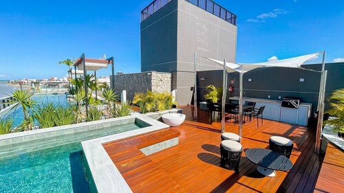 FRENTE MAR 2 QUARTOS OCEAN - By Living