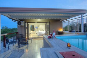 Unclassified image, 2 of 17, button - Penthouse Safari Lodge with Upperdeck Pool overlooking the Kruger National Park (Marloth Park)