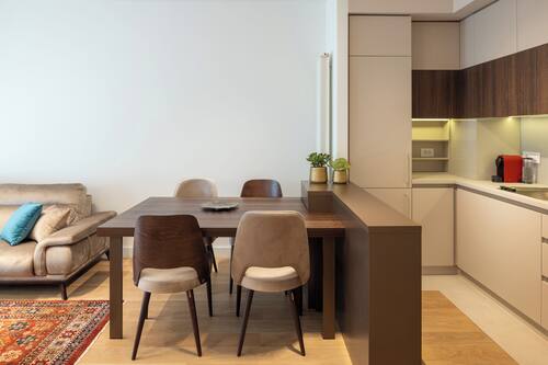 Luxury Apartment, City View | In-room dining