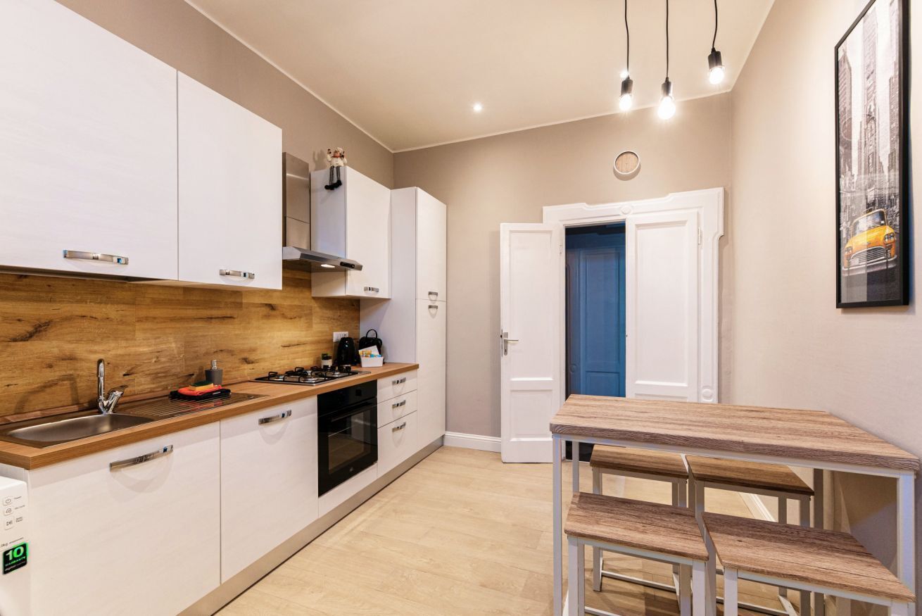 Fridge, microwave, toaster