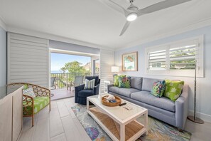 Smart TV - White Sands #15 A stunning Beach Front 2 bedroom, 2 bathroom condo. (Sanibel)