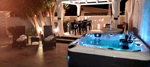 Villa Anny with Hot Tub Just Steps from the Sea