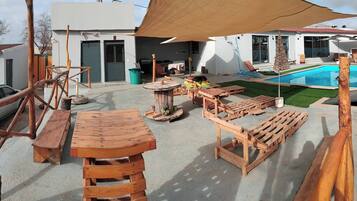 Room, 1 Bedroom, Accessible, Smoking | Pool | Outdoor pool