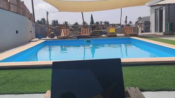 Phòng, 1 phòng ngủ, phù hợp cho người khuyết tật, hút thuốc | Hồ bơi | Hồ bơi ngoài trời