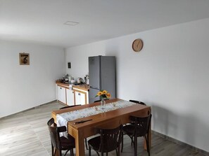 Apartment, 2 Bedrooms, Accessible, Smoking | Dining room - Serene 2-bedroom Apartment in Achada Fazenda, Cabo Verde (Santa Cruz)