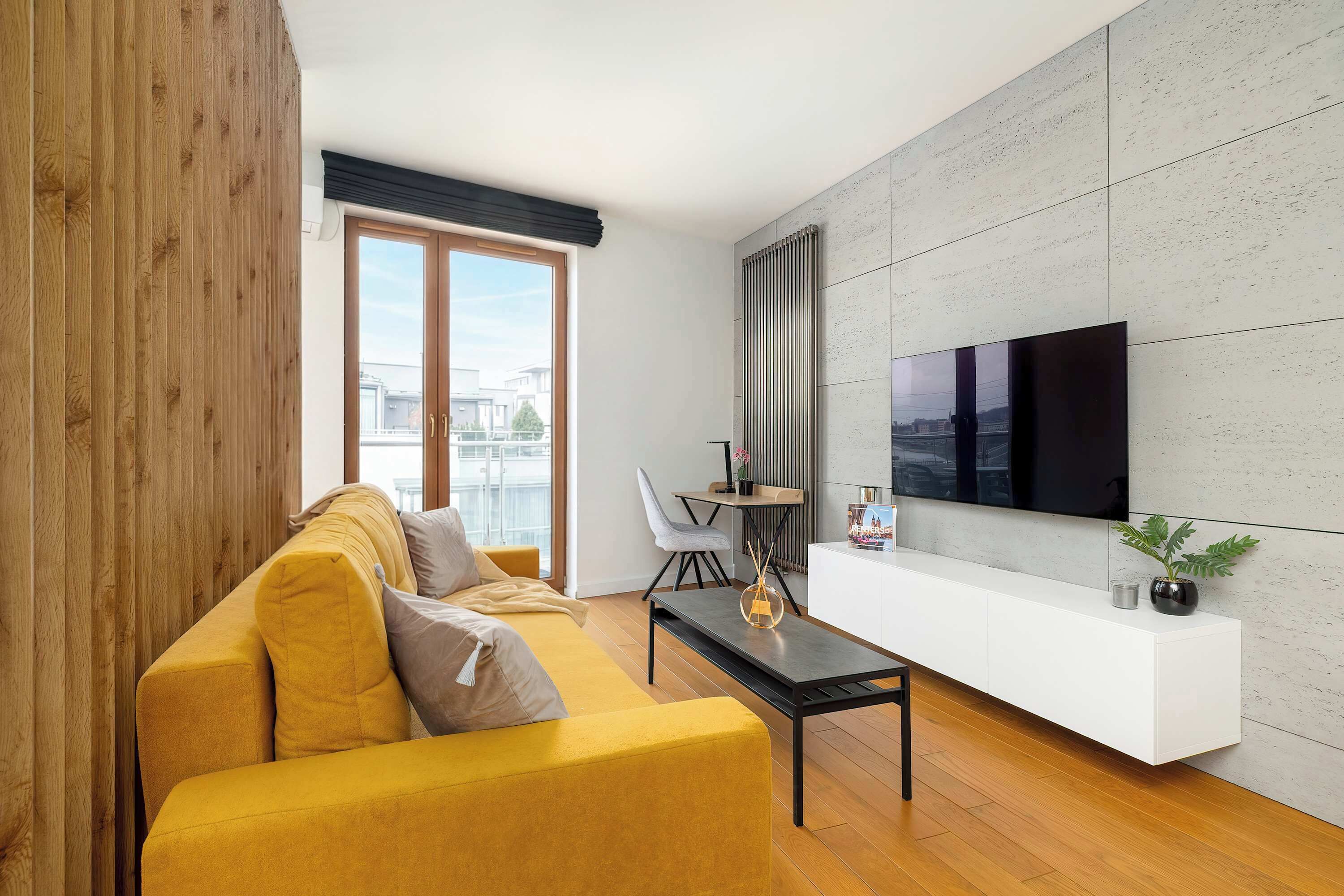 Televisie en een kantoor