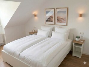 2 chambres, lit parapluie, Wi-Fi