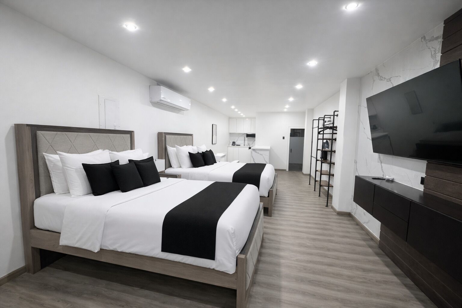 Chambre Double Luxe | Draps en coton égyptien, literie de qualité supérieure, surmatelas