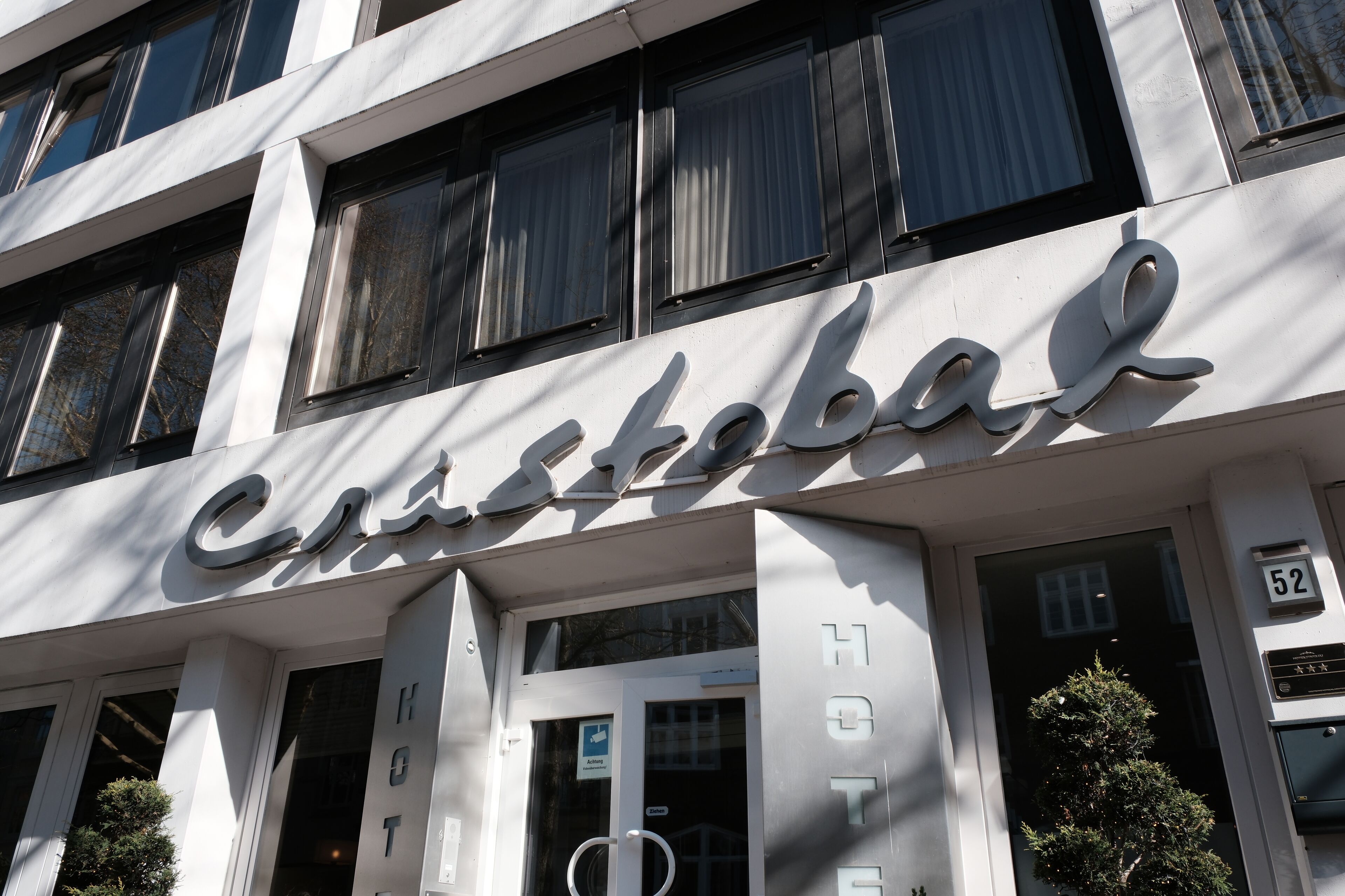 Fassade der Unterkunft