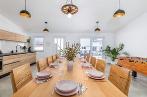 Dining - Villa B 2 with pool and playground (Valbandon)