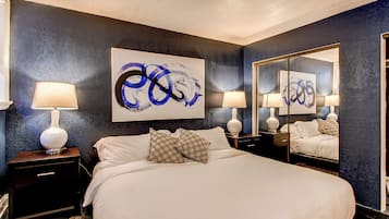 1 sovrum, strykjärn/strykbräda, internet och sängkläder