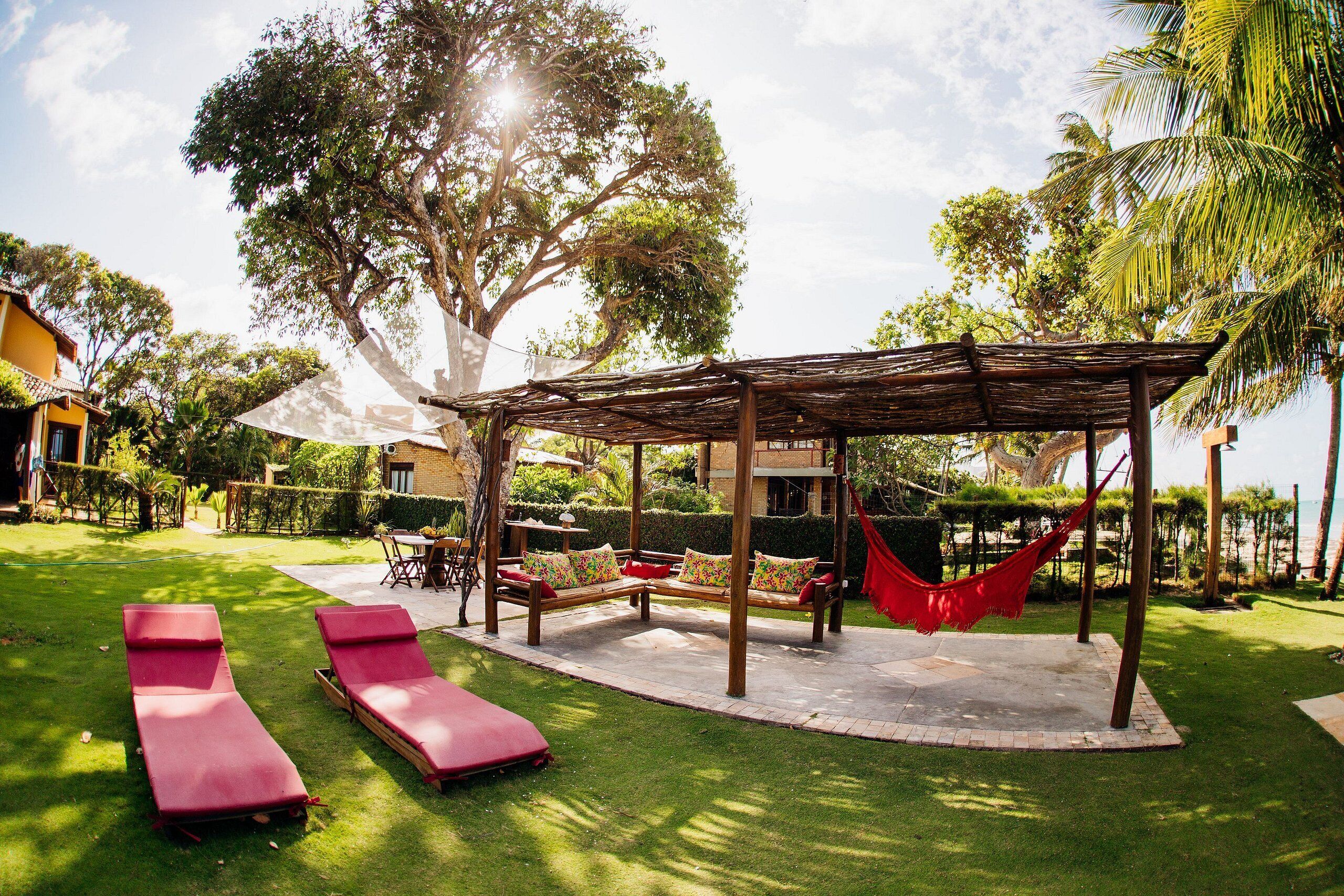 Khuôn viên nơi lưu trú