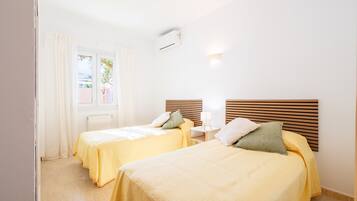 3 habitaciones, wifi y ropa de cama