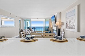 Interior - Shoreline Towers 2114- Completely Renovated 2 BR with Free Beach Service for 2! (Destin)
