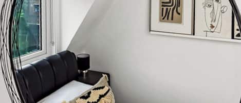 2 chambres, fer et planche Ă repasser, Wi-Fi, literie fournie