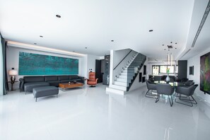 Interior - Luxury Villa Black Cube with heating pool (Brašina)